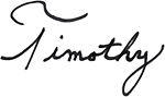 Timothy signature