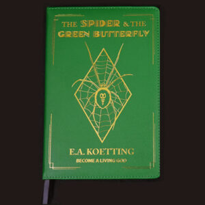The Spider & The Green Butterfly - E.A. Koetting - Leather