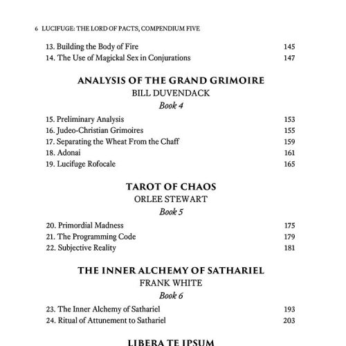 LUCIFUGE The Lord Of Pacts Compendium 5 Nine Demonic Gatekeepers